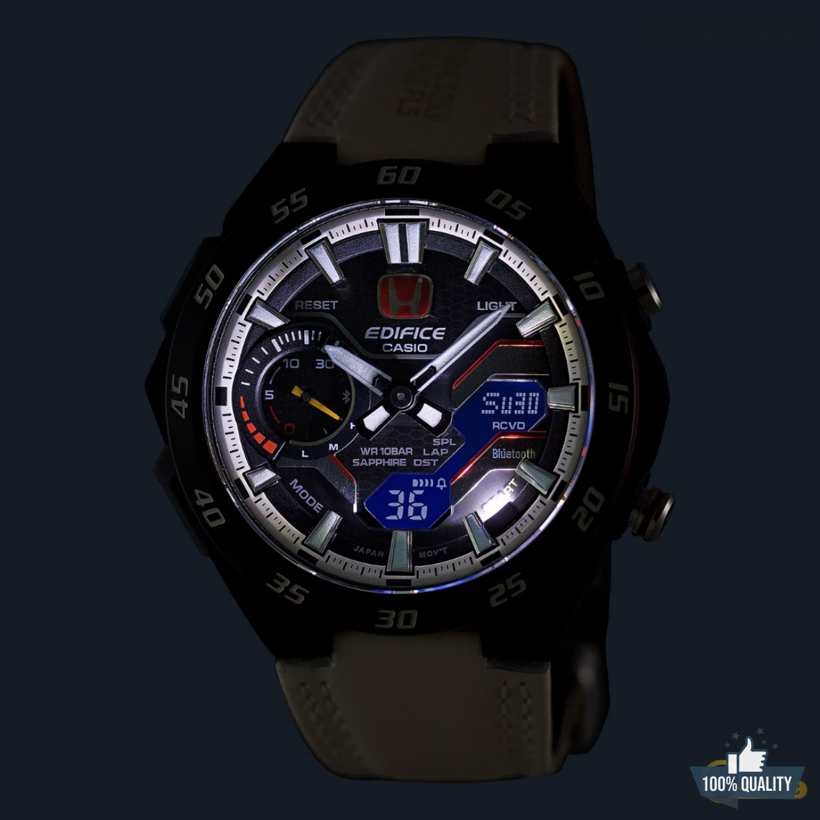 EDIFICE WINDFLOW ECB-2200HTR-1A Watch - Image 3
